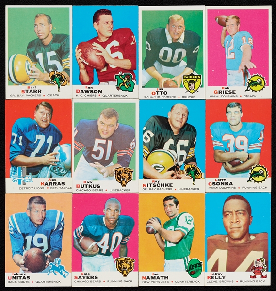 1969 Topps Football Complete Set (263)