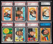 1960 Topps Super High-Grade Complete Set, 366 PSA 8’s (572)