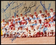 1978 National League All-Star Team Signed 8x10 Photo (JSA)