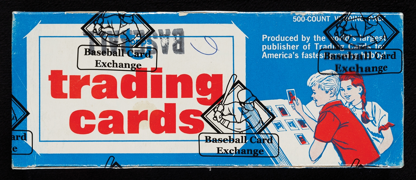 1969 Topps Baseball 6th Series Vending Box (500) (Fritsch/BBCE)