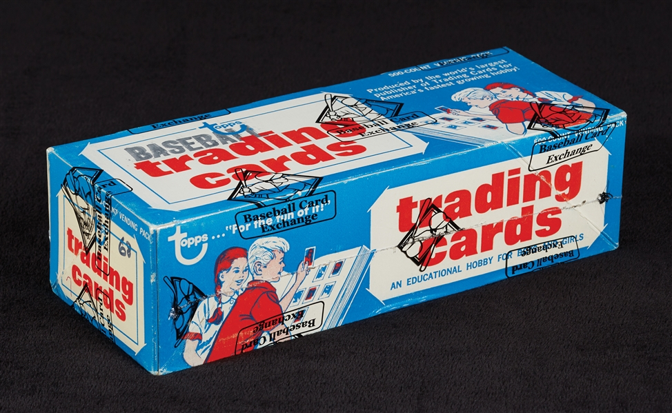 1968 Topps Baseball 7th Series Vending Box (500) (Fritsch/BBCE)