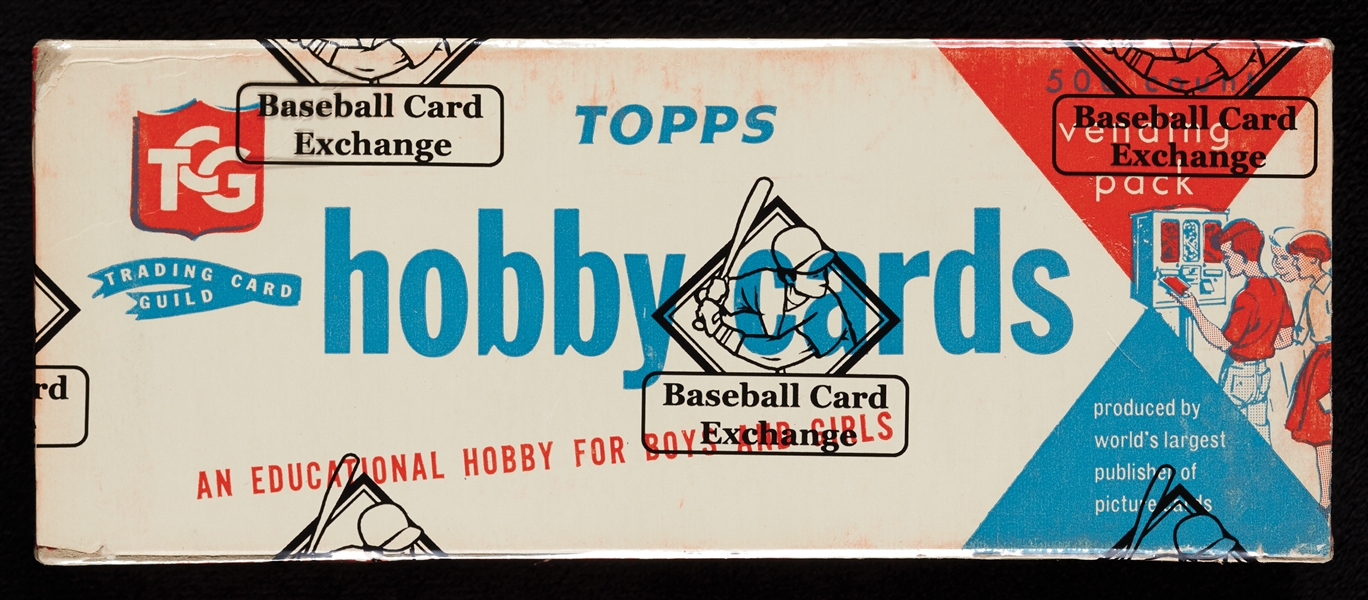 1964 Topps Baseball 6th/7th Series Vending Box (500) (Fritsch/BBCE)