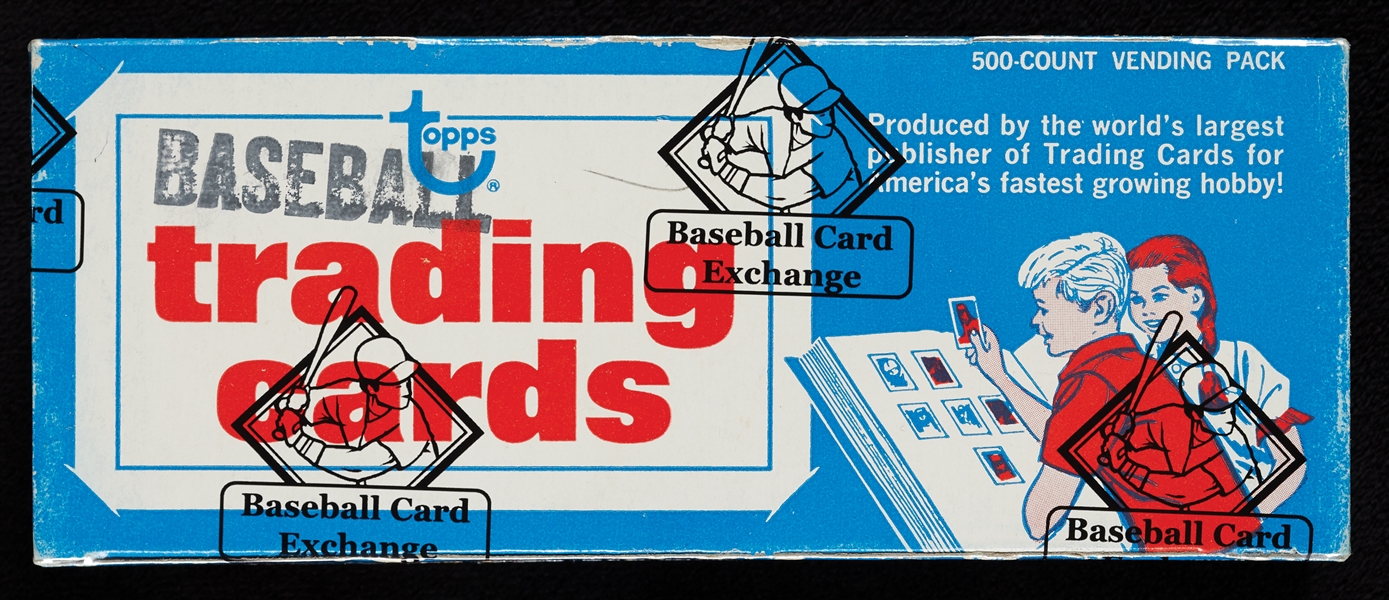 1969 Topps Baseball 7th Series Vending Box (500) (Fritsch/BBCE)