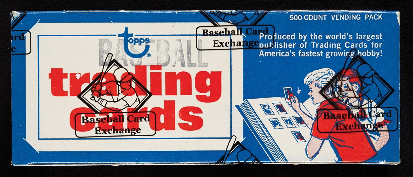 1970 Topps Baseball 4th Series Vending Box (500) (Fritsch/BBCE)