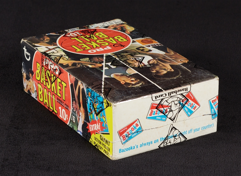 1970 Topps Basketball 1st Series Vending Box (500) (Fritsch/BBCE)