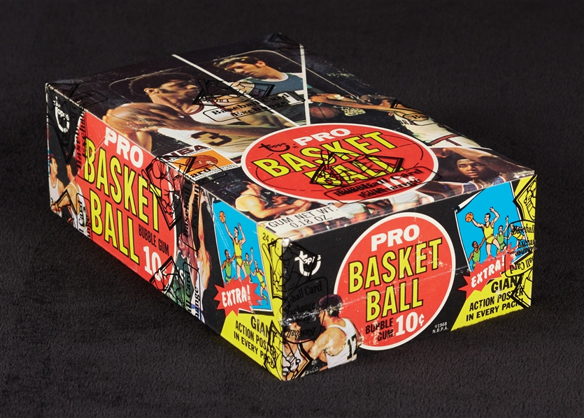 1970 Topps Basketball 2nd Series Vending Box (500) (Fritsch/BBCE)