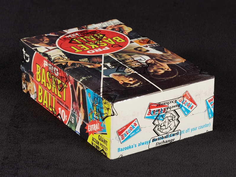 1970 Topps Basketball 2nd Series Vending Box (500) (Fritsch/BBCE)