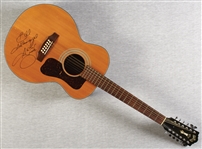 Garth Brooks Signed Guild Acoustic Guitar (BAS)