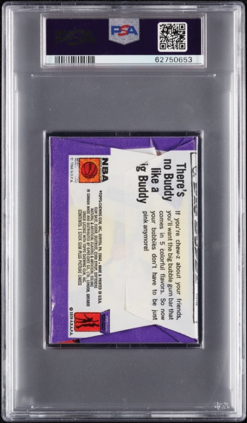 1972 Topps Basketball Wax Pack - Earl Monroe Back (Graded PSA 7)