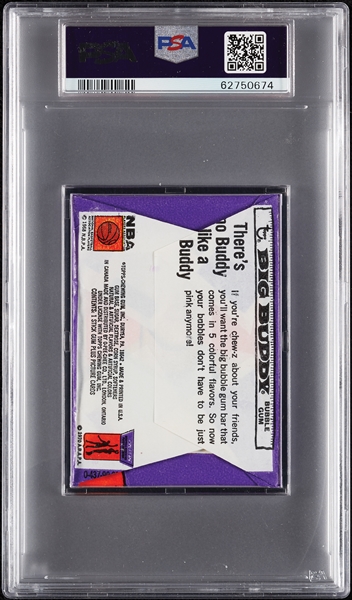 1972 Topps Basketball Wax Pack - John Havlicek Back (Graded PSA 9)