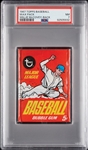 1967 Topps Baseball Wax Pack - Willie McCovey Back (Graded PSA 7)