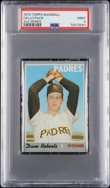 1970 Topps Baseball 2nd Series Cello Pack (Graded PSA 9)