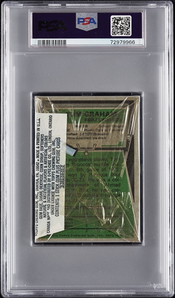 1975 Topps Football Cello Pack - Merlin Olsen Top (Graded PSA 10)