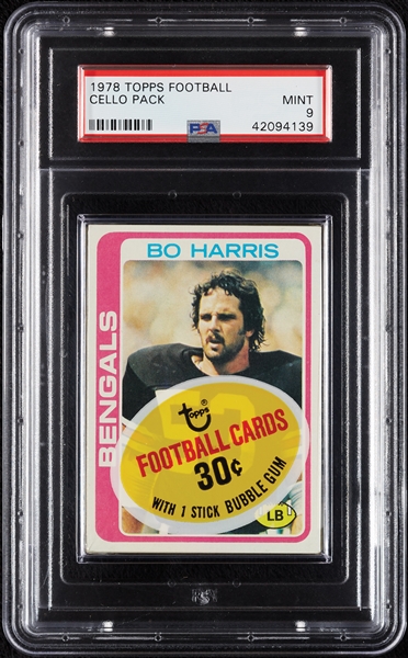 1978 Topps Football Cello Pack (Graded PSA 9)