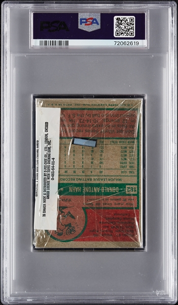 1975 Topps Baseball Cello Pack - Keith Hernandez RC Top (Graded PSA 8)