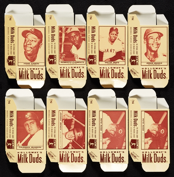 1971 Milk Duds Baseball Pristine Complete Set in Flattened Boxes (72)