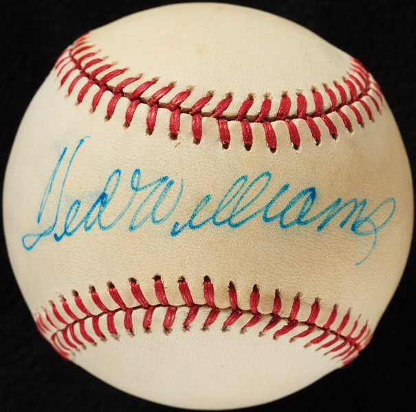 Ted Williams Single-Signed OAL Baseball (JSA)