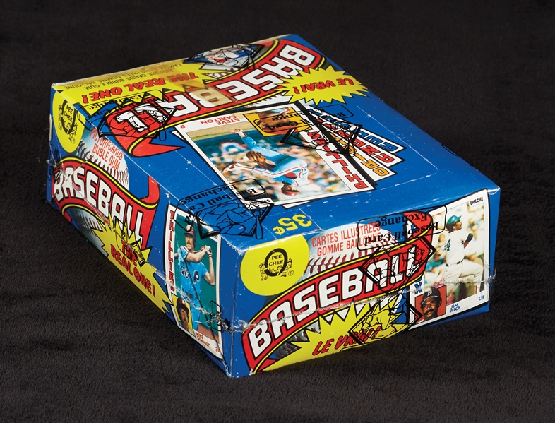 1984 O-Pee-Chee Baseball Wax Box (36) (BBCE)