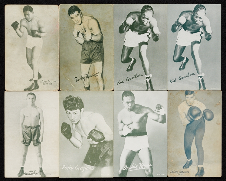 1920s to 1960s Boxing Exhibits With Louis, Marciano, Graziano (140)