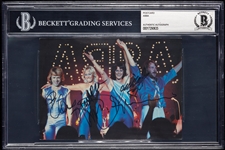 ABBA Group-Signed Postcard (BAS)