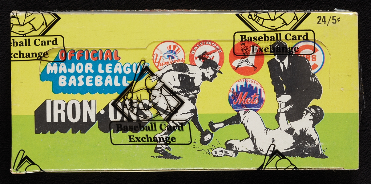 1968 Fleer Iron Ons Wax Box (24) (BBCE)