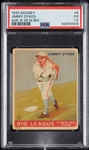 1933 Goudey Jimmy Dykes No. 6 PSA 1.5