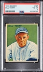 1933 Goudey Bill Terry No. 125 PSA 4