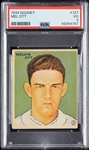 1933 Goudey Mel Ott No. 127 PSA 3