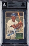 Minnie Minoso Signed 1952 Bowman RC No. 5 (BAS)