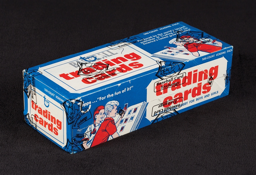 1970 Topps Baseball 7th Series Vending Box (500) (Fritsch/BBCE)