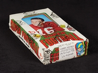 1970 Topps Super Football Wax Box (24) (Fritsch/BBCE) 