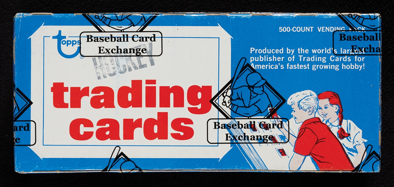 1976-77 Topps Hockey Vending Box (500) (Fritsch/BBCE)