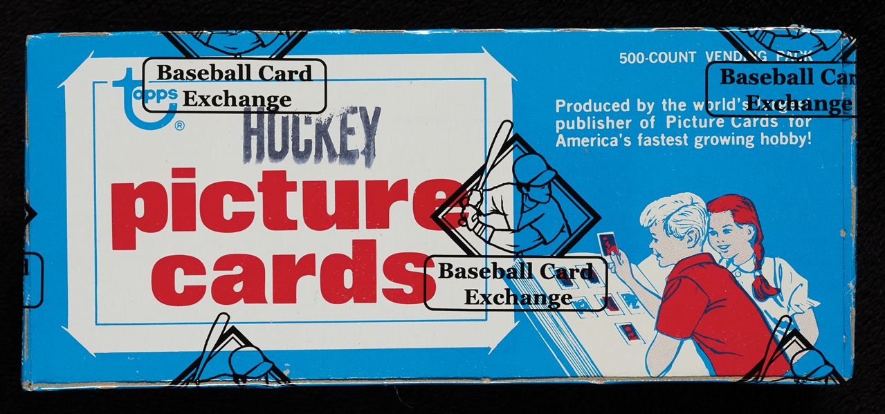 1981-82 Topps Hockey Vending Box - Both Regions (500) (Fritsch/BBCE)