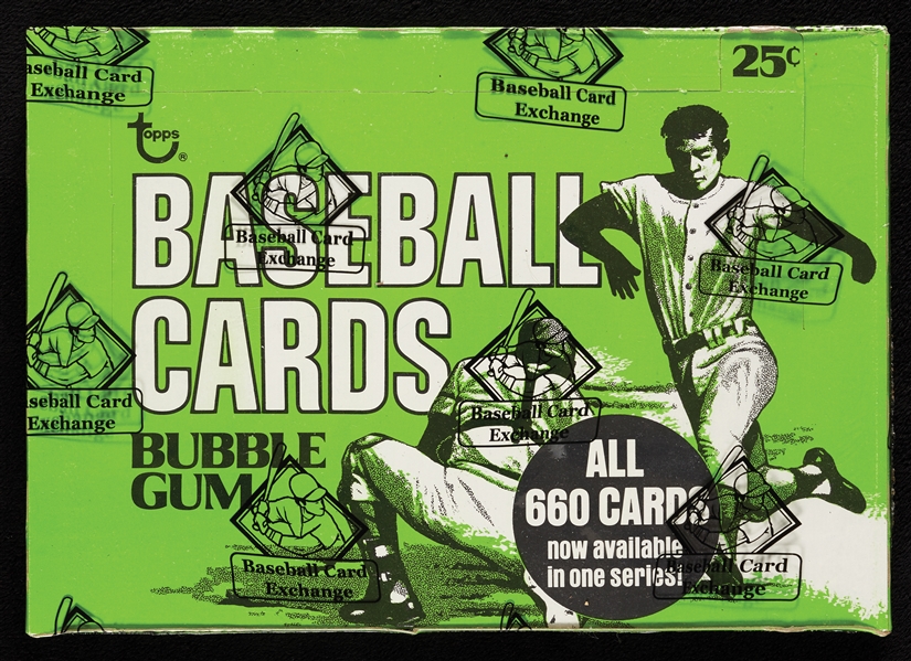 1975 Topps Baseball Cello Box (24) (Fritsch/BBCE) (FASC)