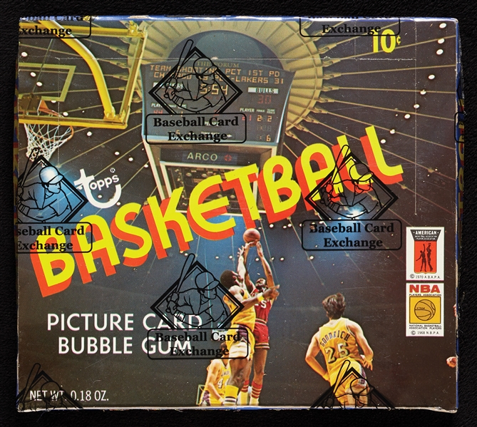 1972-73 Topps Basketball Wax Box (24) (Fritsch/BBCE)