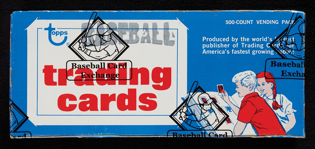 1976 Topps Baseball Vending Box (500) (Fritsch/BBCE)