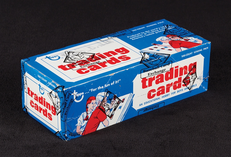 1977 Topps Baseball Vending Box (500) (Fritsch/BBCE)