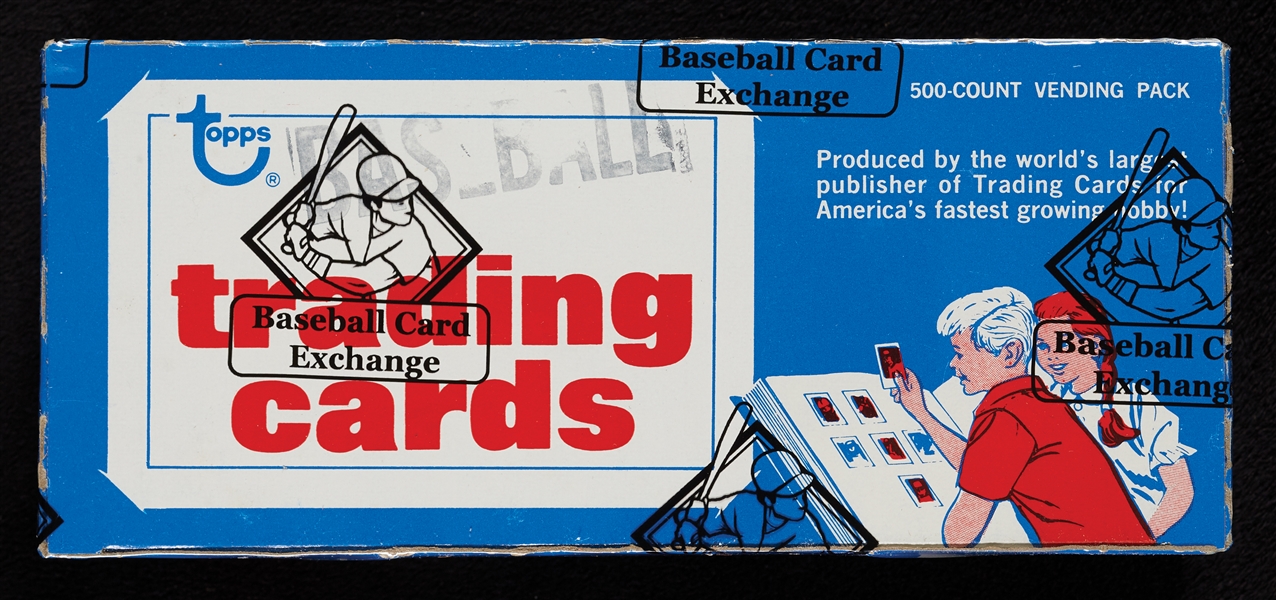 1977 Topps Baseball Vending Box (500) (Fritsch/BBCE)