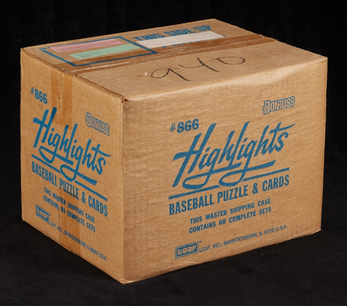 1986 Donruss Highlights Baseball Case (60)