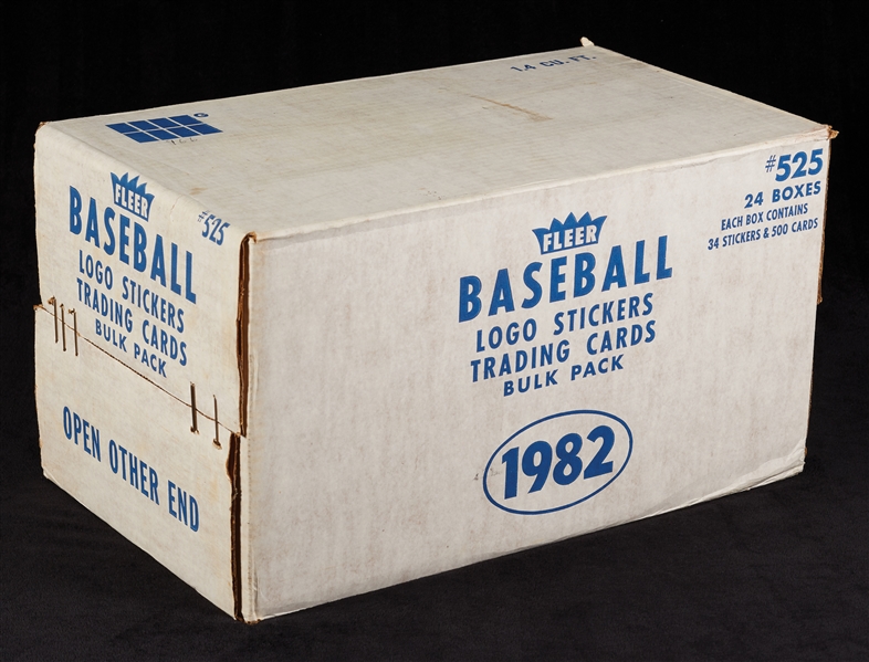 1982 Fleer Baseball Vending Sealed Case (24/500)