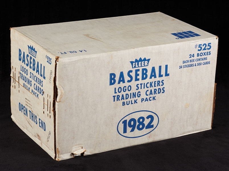 1982 Fleer Baseball Vending Sealed Case (24/500)