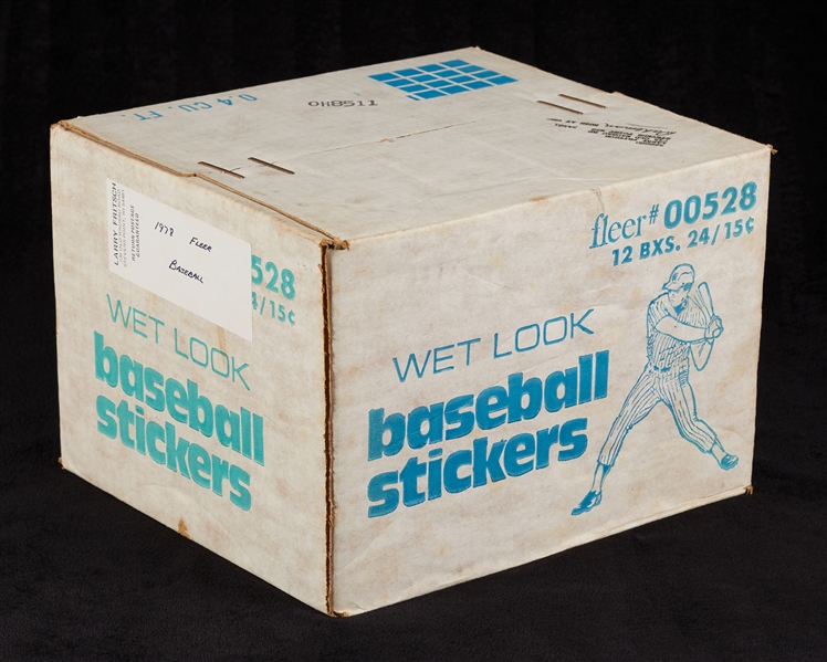 1978 Fleer Baseball Stickers Case (12)