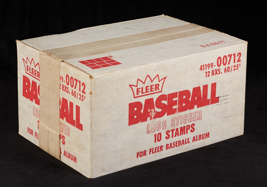 1982 Fleer Baseball Stickers Case (12)