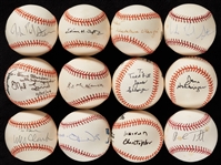 Political Related Single-Signed Baseballs with Colin Powell, Madeleine Albright (12)