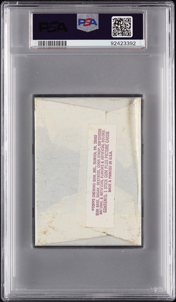 1974 Topps Six Million Dollar Man Wax Pack Test Issue (Graded PSA 7)