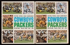 1966 NFL Championship Programs (Packers vs. Cowboys) (2)