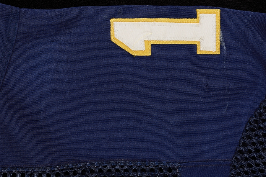 1985-88 Game-Worn Notre Dame Home Jersey