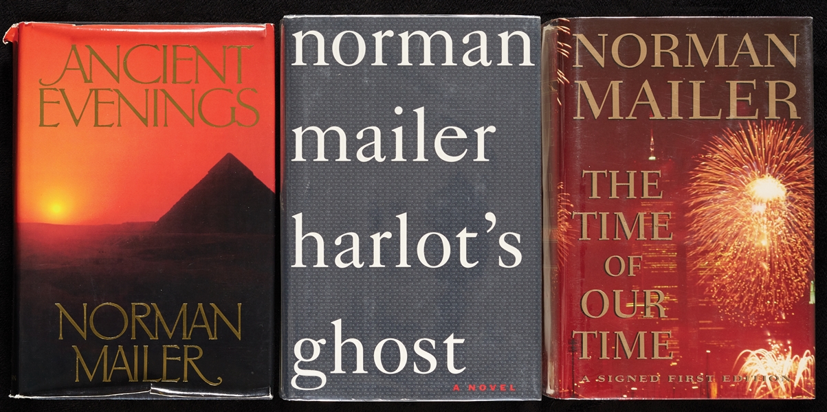 Norman Mailer Signed First Edition Books Group (3)