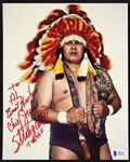 Chief Jay Strongbow Signed 8x10 Photo (BAS)