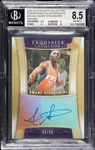 2004 UD Exquisite Amare Stoudemire Enshrinements Autos Orange (23/25) BGS 8.5 (AUTO 10)